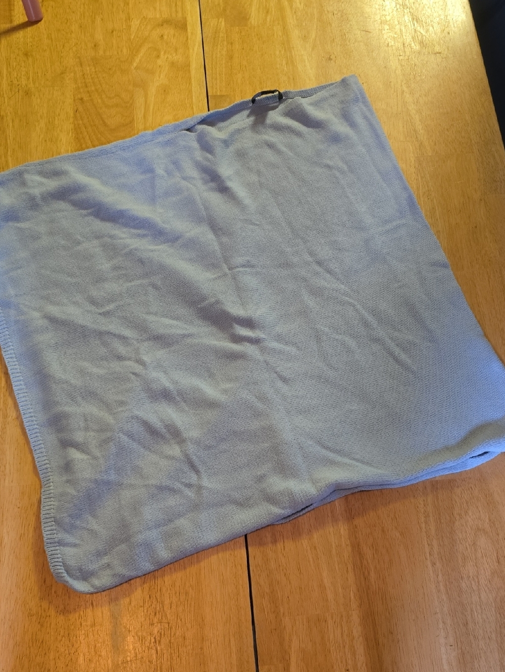 Laundry By Shelli Segal Light Blue Knit Poncho